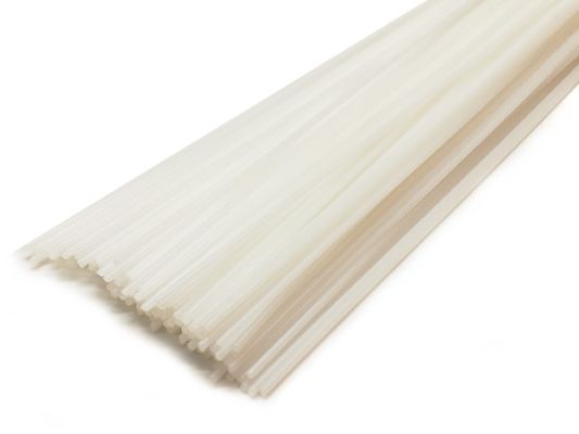 Plastic welding rods PP 3mm Round Natural 1kg rods